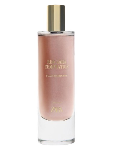 Red Zara Temptation Éclat Mandarine bottle