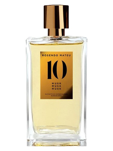Rosendo Mateu Nº 10 Musk, Musk, Musk bottle