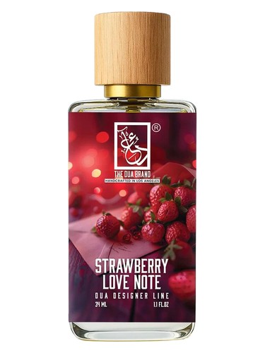 Strawberry Love Note bottle
