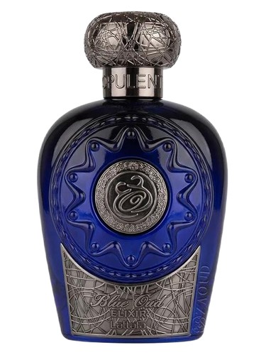 Blue Oud Elixir bottle