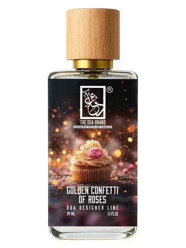 Golden Confetti Of Roses bottle