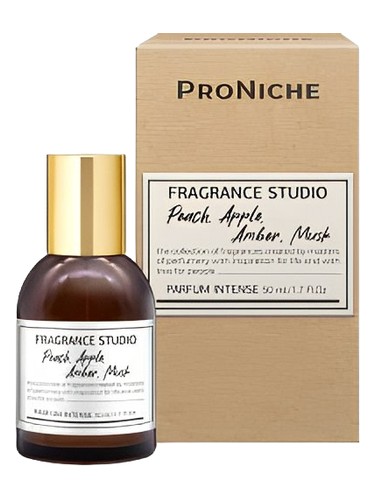 Peach, Apple, Amber, Musk bottle