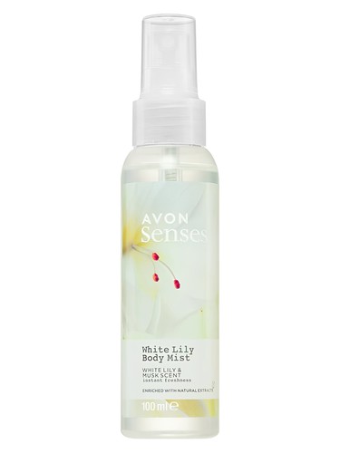 Senses White Lily Body Mist bottle
