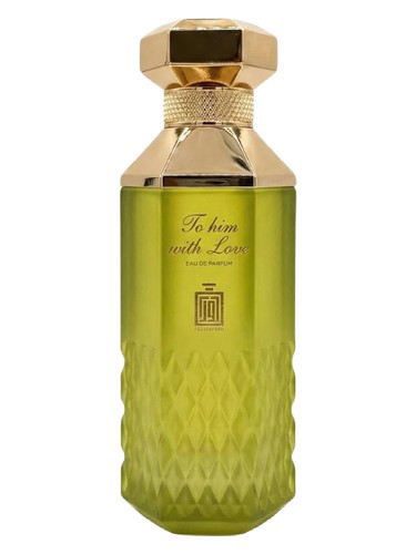 To Him With Love bottle