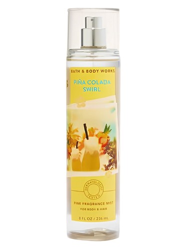 Pina Colada Swirl bottle