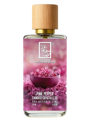 Pink Pepper Candied Crystals 25 bottle