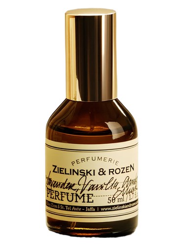 Lavender, Vanilla, Amber, Musk bottle