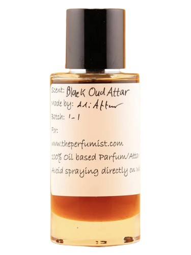 Black Oud Attar bottle