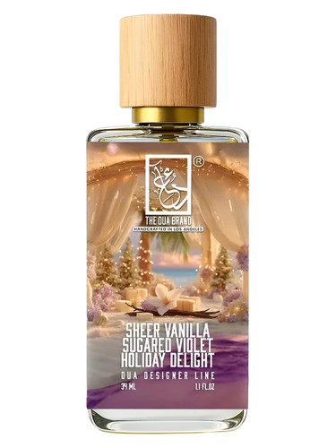 Sheer Vanilla Sugared Violet Holiday Delight bottle
