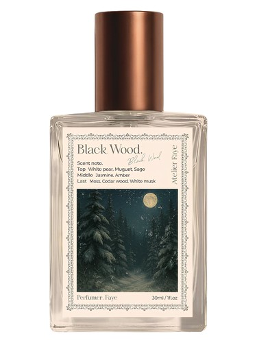 Black Wood bottle