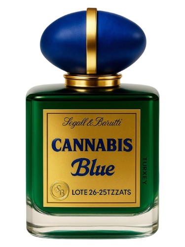 Cannabis Blue bottle