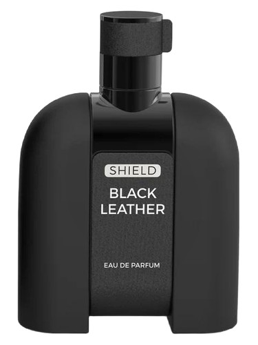 Shield Black Leather bottle