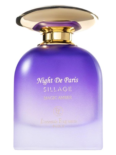 Night De Paris Sillage Magic Amber bottle