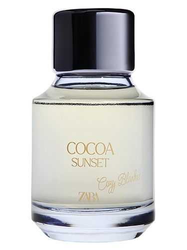 Cocoa Sunset Cozy Blanket bottle