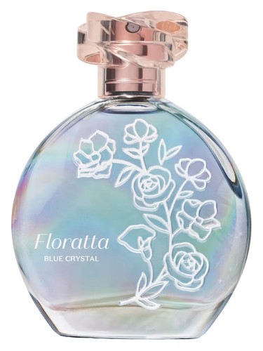 Floratta Blue Crystal bottle