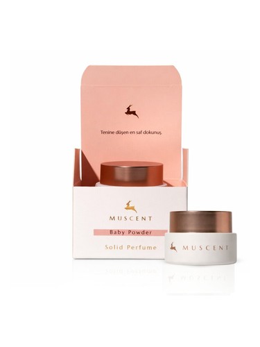 Baby Powder Solid Perfume bottle