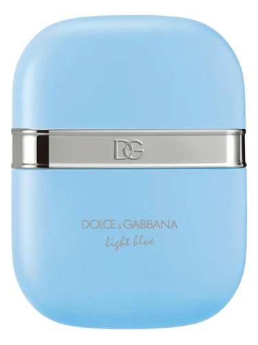 Light Blue Perfume Gel bottle