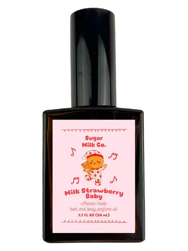 Milk Strawberry Baby bottle