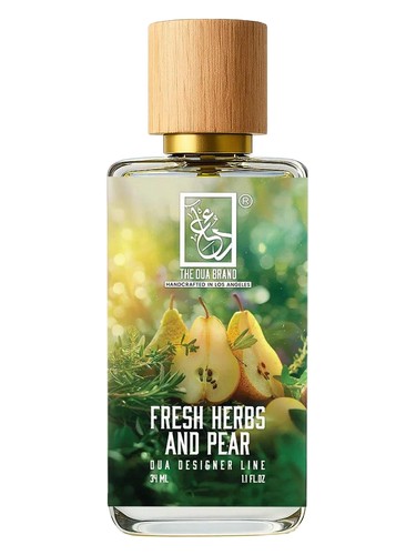 Fresh Herbs And Pear bottle
