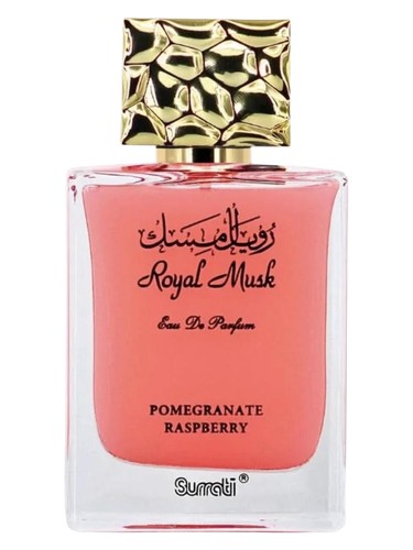 Royal Musk Pomegranate Raspberry bottle