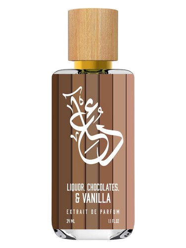 Liquor, Chocolates, & Vanilla bottle