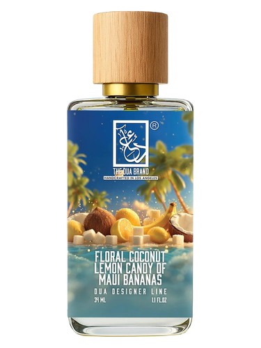 Floral Coconut Lemon Candy of Maui Bananas bottle