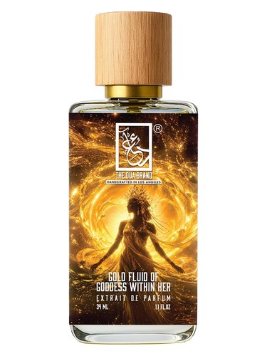 Gold Fluid Of Goddess Within Her bottle