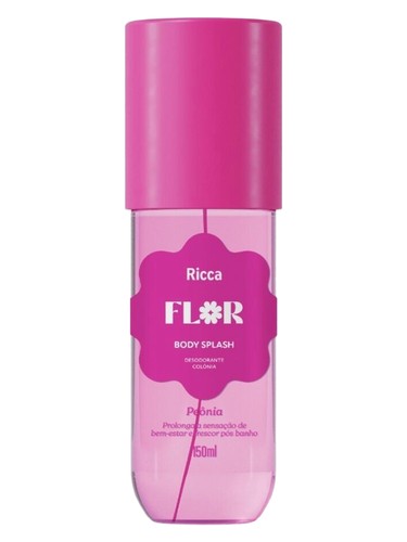 Flor Peônia bottle