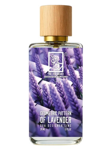Geometric Pattern Of Lavender bottle
