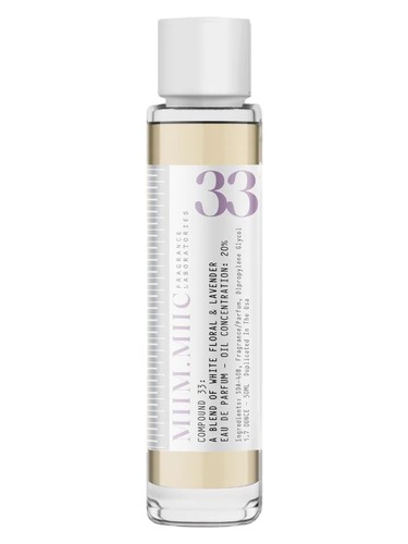 No 33 White Floral & Lavender bottle