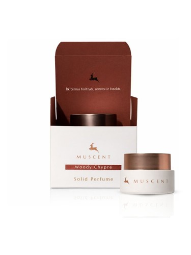 Woody Chypre Solid Perfume bottle