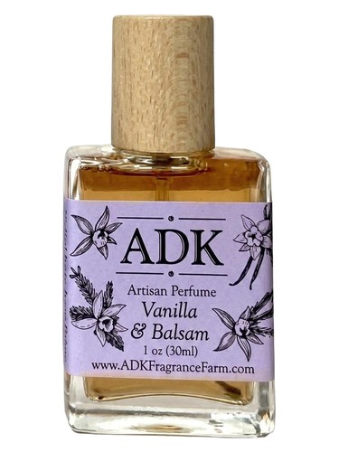 Vanilla & Balsam bottle