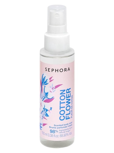Cotton Flower Scented Body Mist bottle