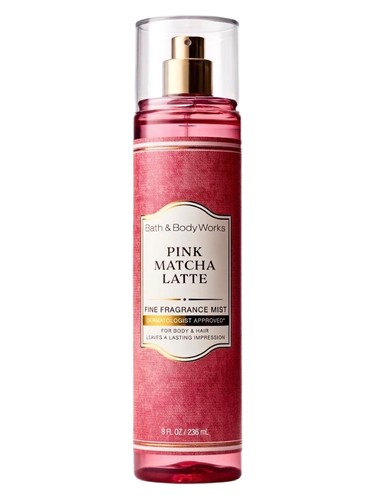 Pink Matcha Latte bottle