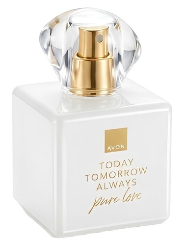 Today Tomorrow Always Pure Love bottle