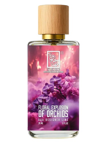 Floral Explosion Of Orchids bottle