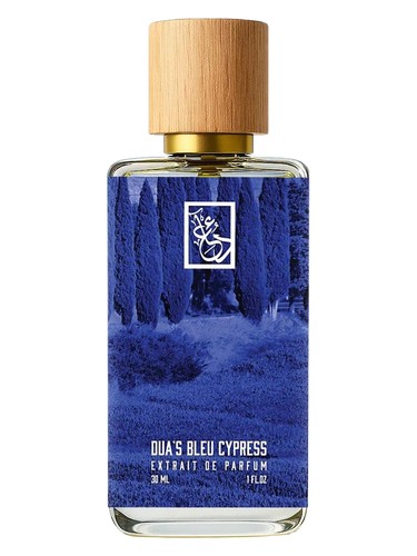 Dua's Bleu Cypress bottle