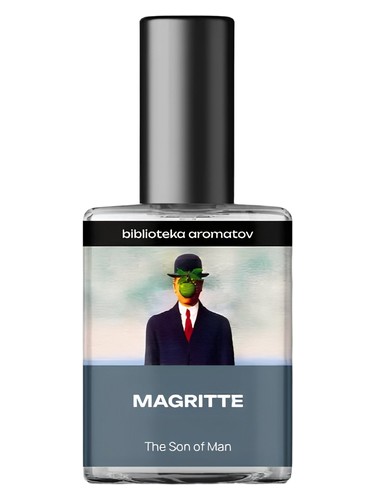 Magritte. The Son of Man bottle
