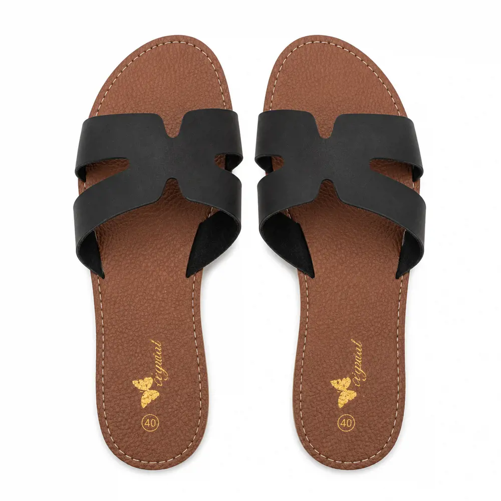 Sandalias Planas Corte H