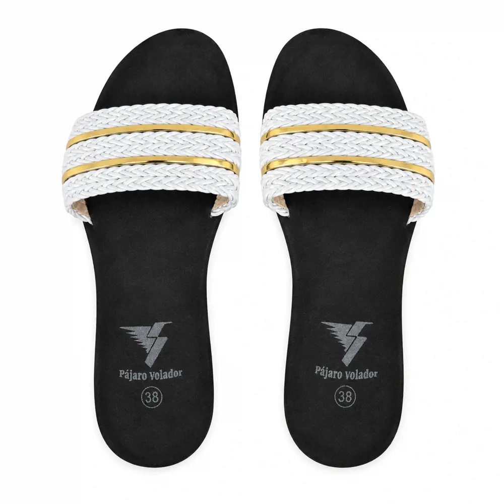 Sandalias Planas Trenzadas