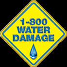 1-800 Water Damage logo