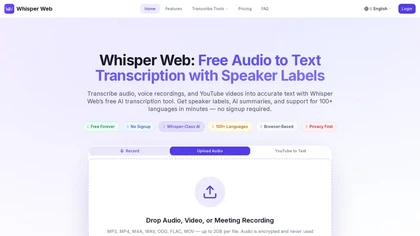 Whisper Web