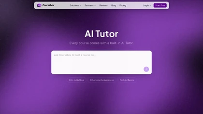 AI Tutor by Coursebox