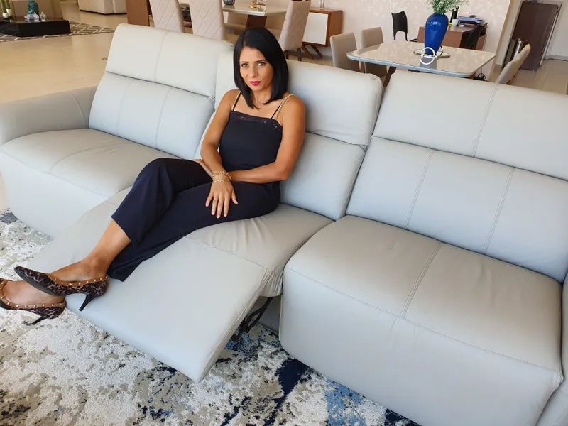 Benefícios do sofá de couro elétrico