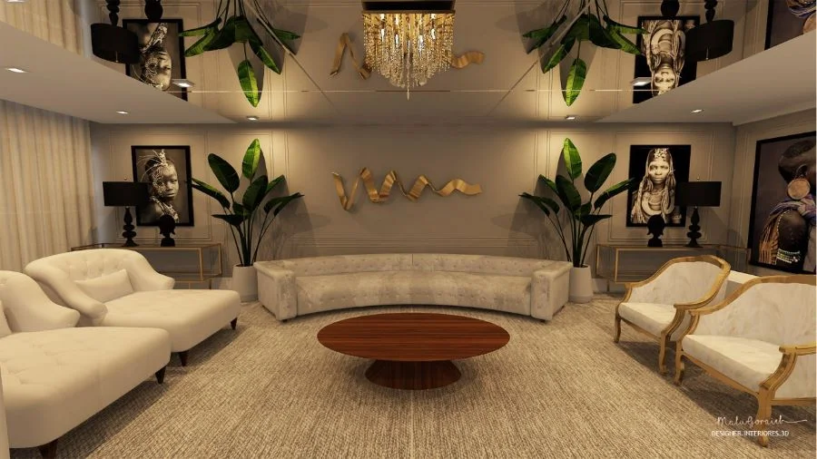 Projeto de apartamento mistura ar clássico com mobiliário contemporâneo; VEJA FOTOS