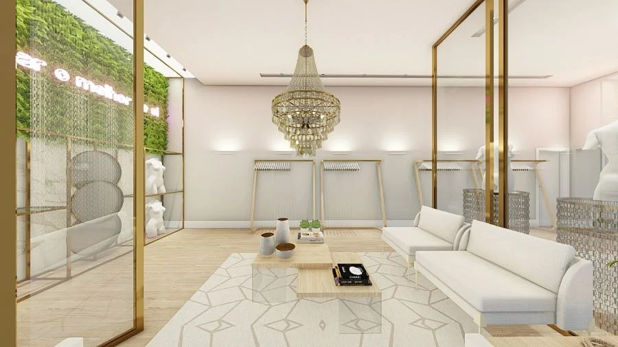 Antes e depois: projeto de interiores e fachada comercial