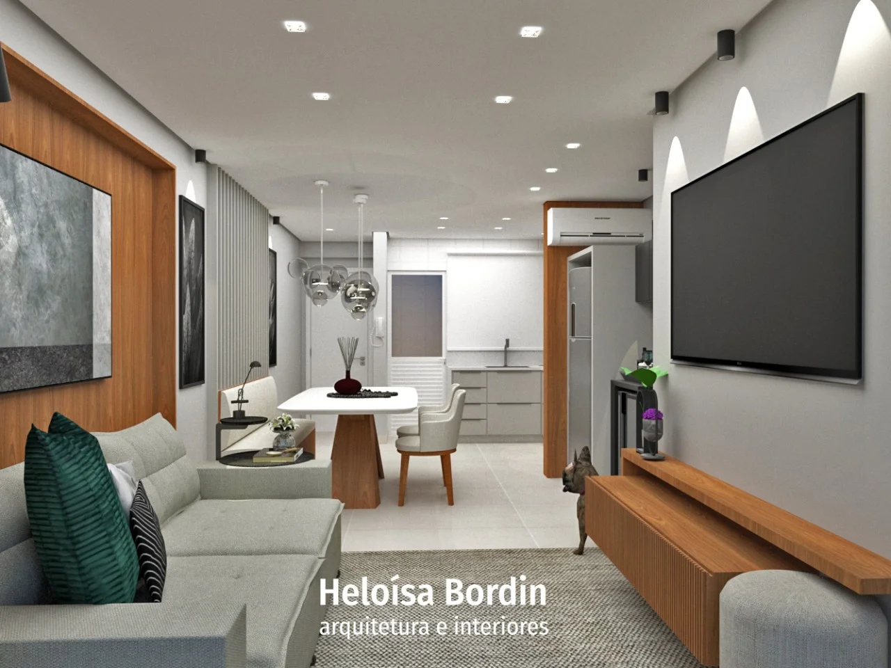 Projeto desenvolvido pela arquiteta Heloísa Bordin.