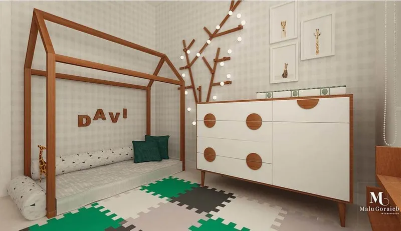 Quarto de menino. Projeto: Malu Goraieb