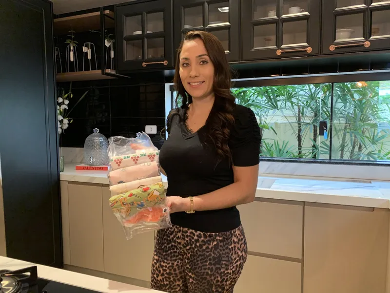 Saiba como dobrar os panos de prato