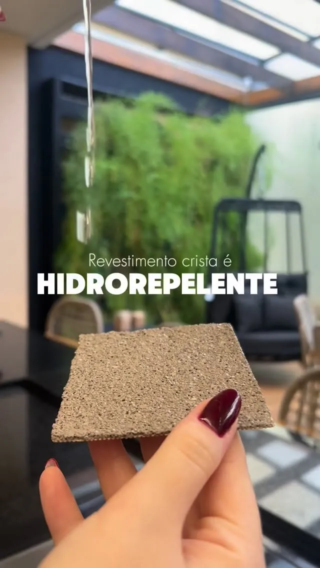 Revestimento Cristal com Hidrorrepelência